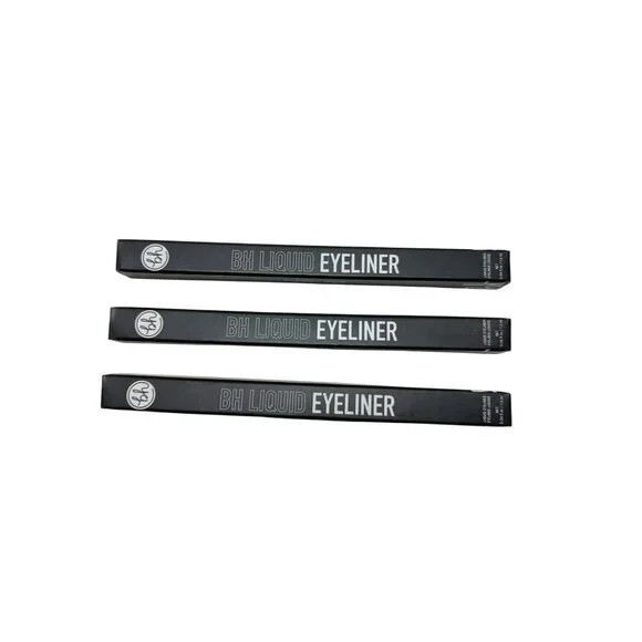 BH Cosmetics Liquid Eye Liner, 0.4 Ounce Black/Noir New in Box Set of 3 - Picture 2 of 4